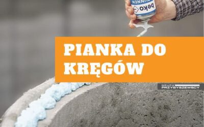 Wodoszczelna piana do uszczelniania kręgów studziennych Beko B3